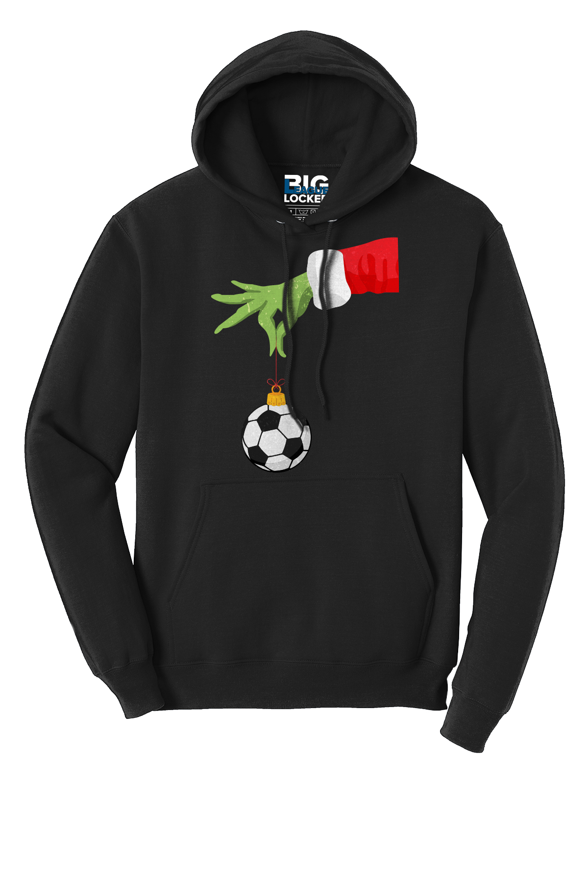 Grinch Soccer Ornament