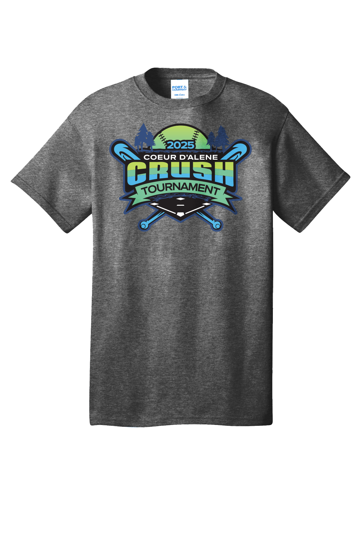 Coeur d'Alene Crush Softball Tournament Cotton Tee