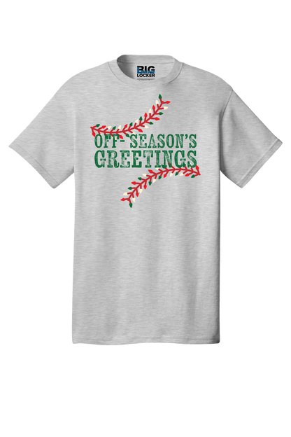Off-Season's Greetings Baseball