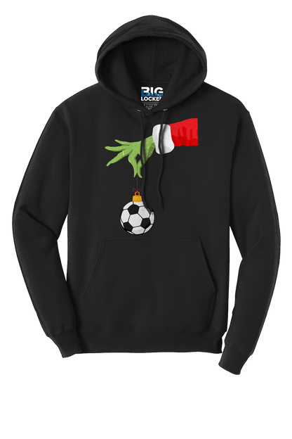 Grinch Soccer Ornament