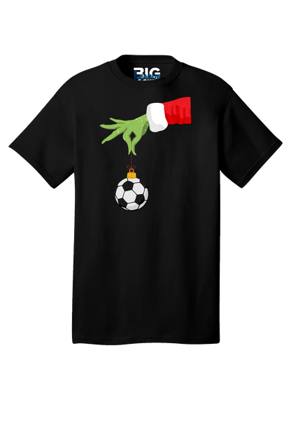 Grinch Soccer Ornament