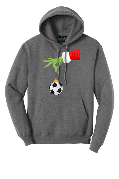 Grinch Soccer Ornament