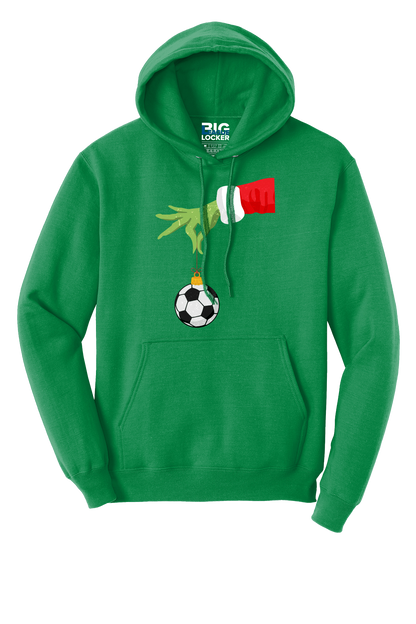 Grinch Soccer Ornament