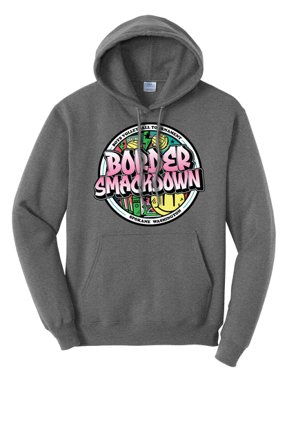 Boys Border Smackdown Volleyball Tournament Comfort Hoodie