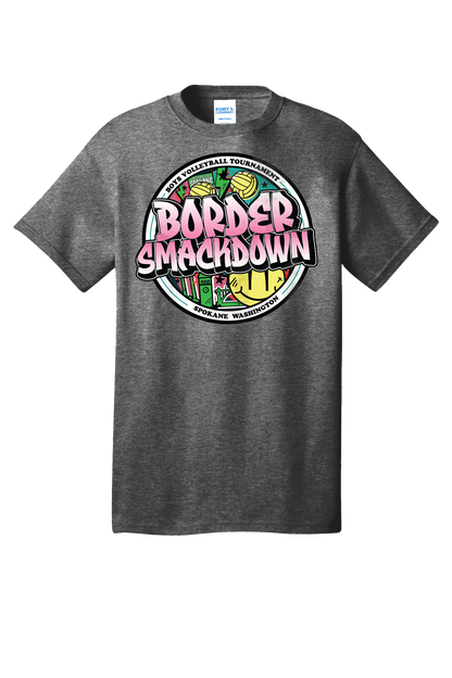 Boys Border Smackdown Volleyball Tournament Cotton Tee