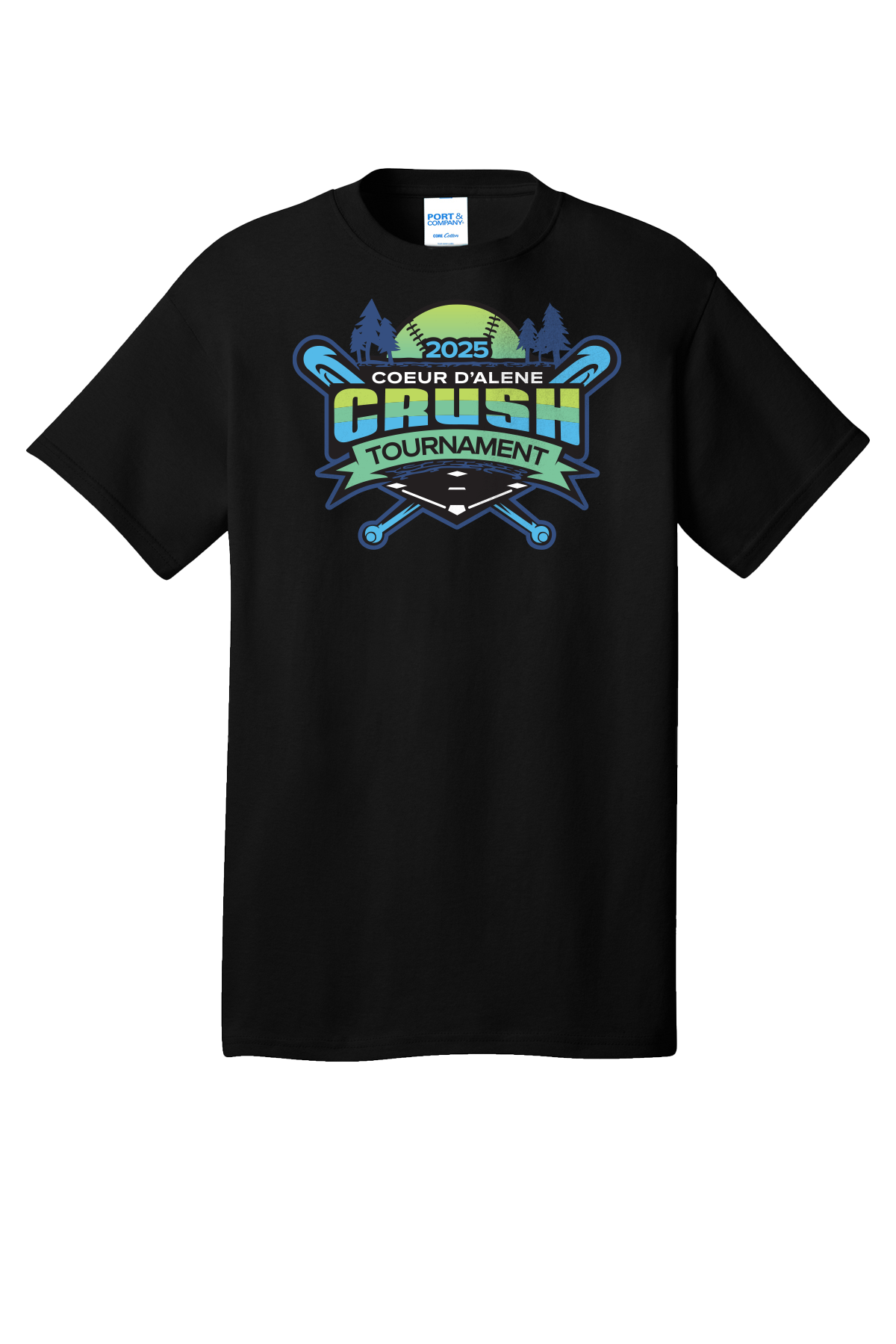 Coeur d'Alene Crush Softball Tournament Cotton Tee